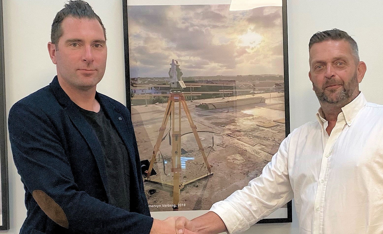 Mitta Group Mitta AB growing, new Surveying Business Unit Director Mattias Olsson and Managing Director Henrik Malmberg
